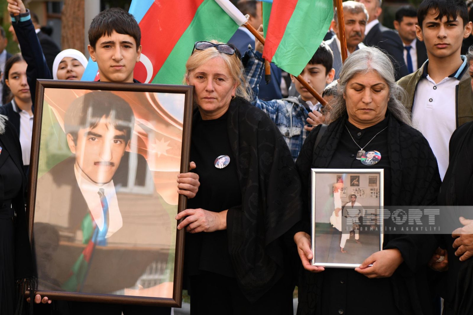 Daşaltıda 31 il sonra meyitinin qalıqları tapılan şəhidlə vida mərasimi keçirilir - FOTOLAR
