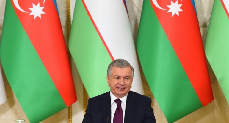 Şavkat Mirziyoyev: "Şəxsi münasibətlərimiz əlaqələrimizi tamamilə yeni mərhələyə yüksəldib"