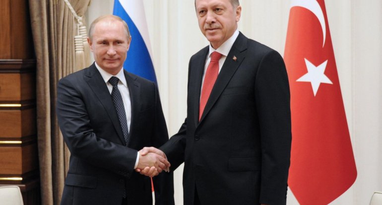 Putin və Ərdoğan arasında telefon danışığı olub 
