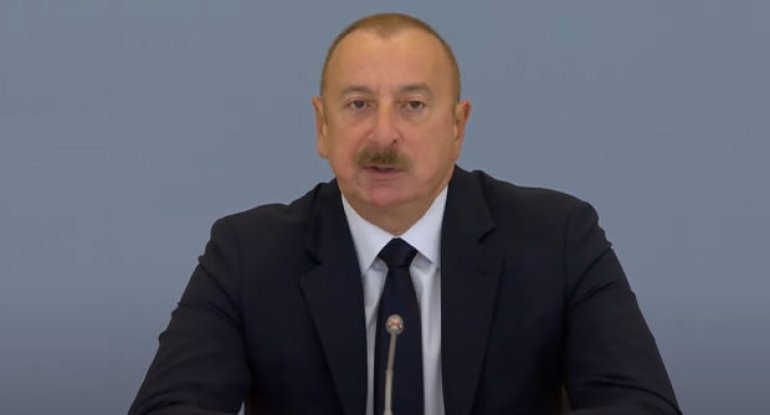 Onlar təslim olan kimi əməliyyata son qoyuldu - İlham Əliyev