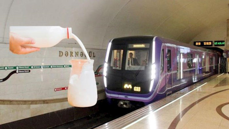 "Bakı Metropoliteni" 45 min litr süd alır - Bir litr üçün 2,73 manat ödəniləcək