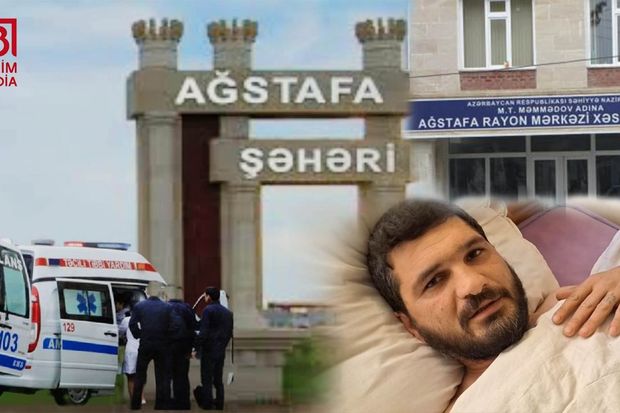 Ağstafada bıçaqlanan şəxsin zənginə təcili yardımdan CAVAB: “Maşın yoxdur, özün gəl” - VİDEO