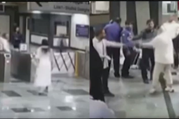 İran metrosunda məcburi hicaba əməl etməyən qadına zorakılıq göstərilib - VİDEO