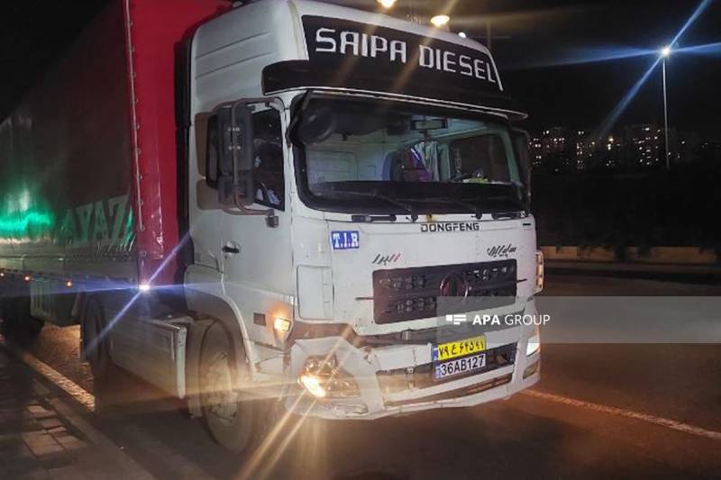 Bakıda İran vətəndaşı qəza törətdi - 3 avtomobilə ziyan dəydi