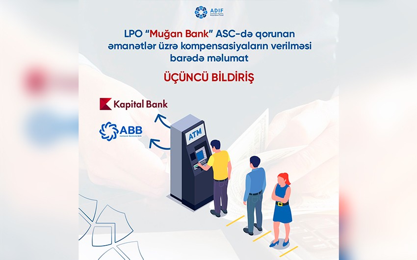 "Muğanbank"ın əmanətçilərinə vacib xəbər...