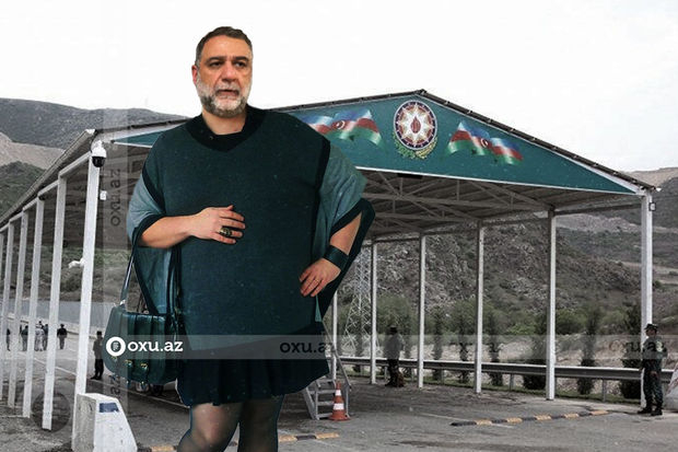 Ruben Vardanyan qadın qiyafəsində Qarabağdan qaçmağa çalışıb - ŞOK
