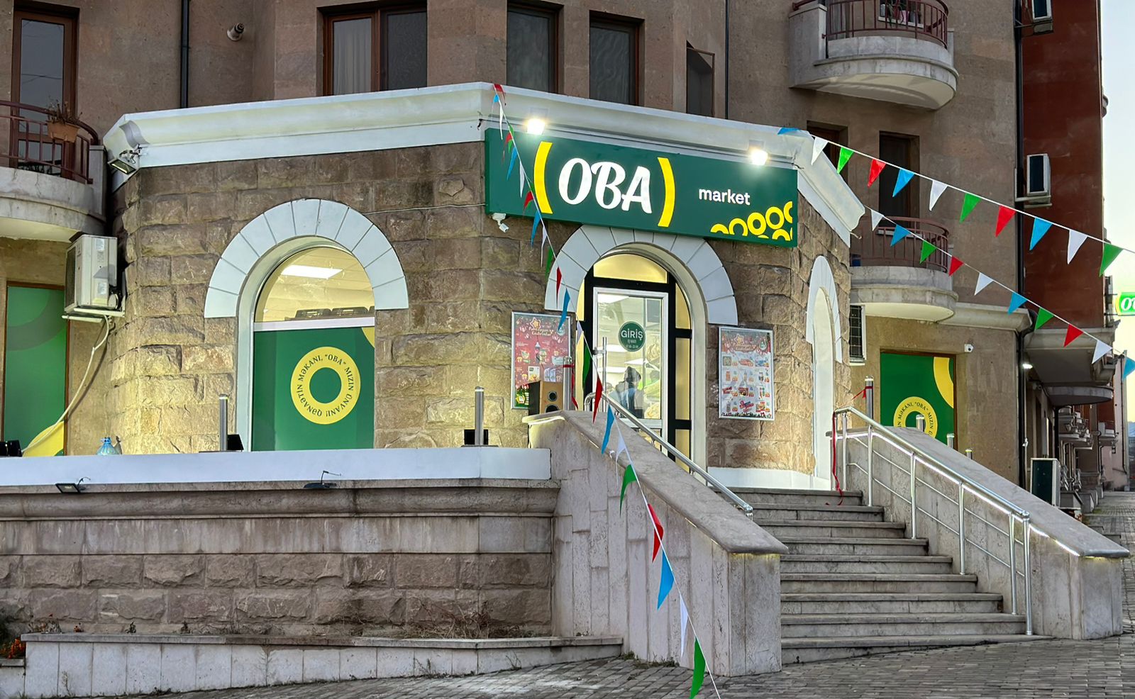 Xankəndidə ilk market - "Oba" market açıldı - FOTO