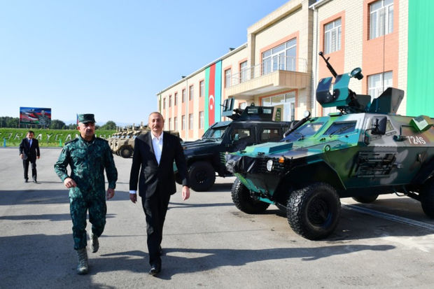 Sərhədyanı rayonlara xüsusi diqqət: Düşməni qorxuya salan hərbi təchizat - FOTO