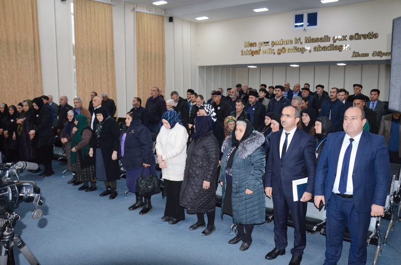 Masallıda şəhid ailələrinə qayğı - FOTO