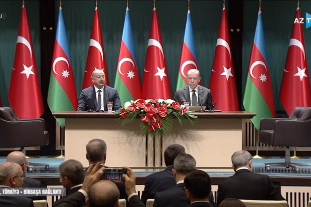 Azərbaycan və Türkiyə arasında sənədlərin imzalanması mərasimi - VİDEO