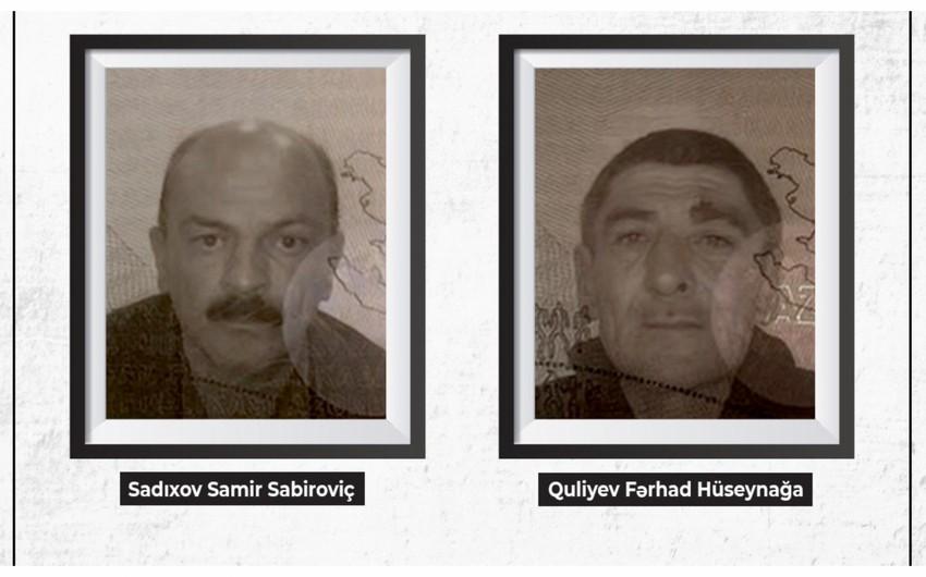 Ermənilərin törətdiyi terror aktı nəticəsində həlak olan AAYDA əməkdaşlarının fotosu