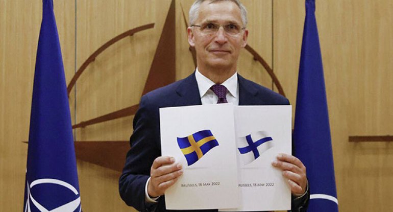 Stoltenberq Ərdoğanla Finlandiya və İsveçin üzvlük məsələsini müzakirə etdi