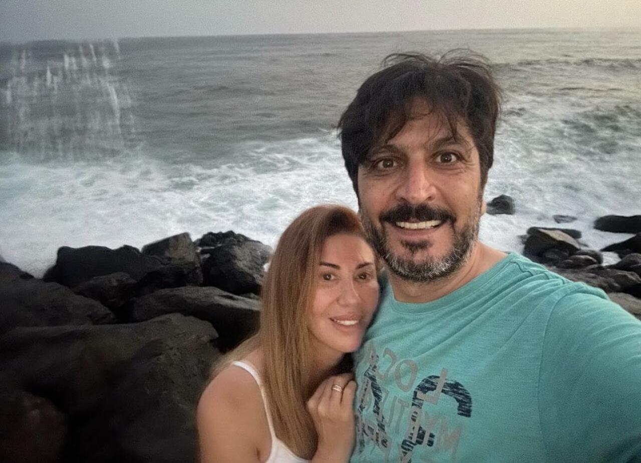 İlqar Mikayıloğlu xanımı ilə Kanar adalarında - FOTO