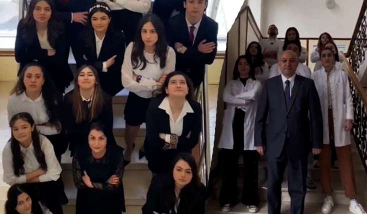 Universitetimizdə çəkilən video gündəm oldu - VİDEO