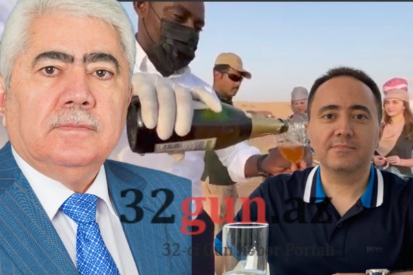 Deputat Ağalar Vəliyevin oğlunun bahalı dünya turu - Dubay səhralarında şeyxlərlə ziyafət (VİDEOFAKT)