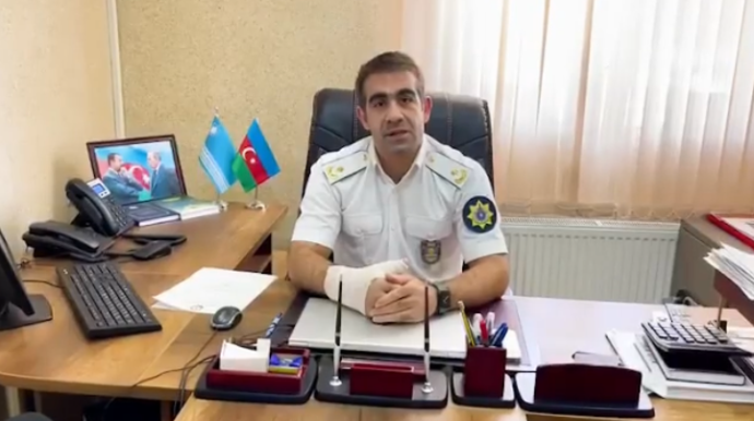 Rafael Ağayev gömrük formasında video paylaşdı   - VİDEO