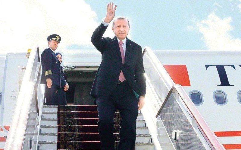 Türkiyə Prezidenti Rəcəb Tayyib Ərdoğan ABŞ-a yola düşüb
