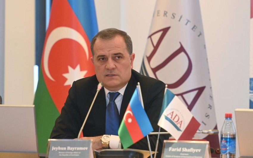 Ceyhun Bayramov: "Zəngəzur dəhlizinin açılması üzrə öhdəliklərin yerinə yetirilməsi zəruridir"