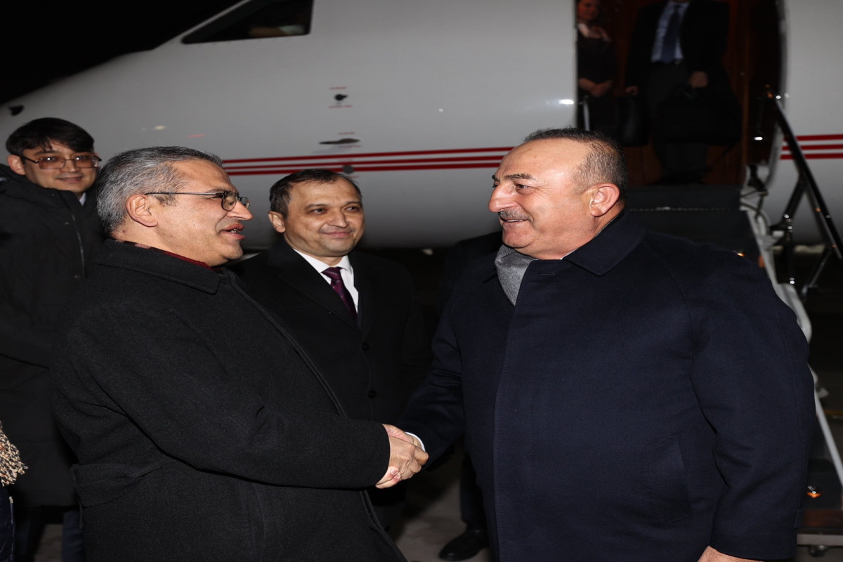 Çavuşoğlu Özbəkistana səfər edib