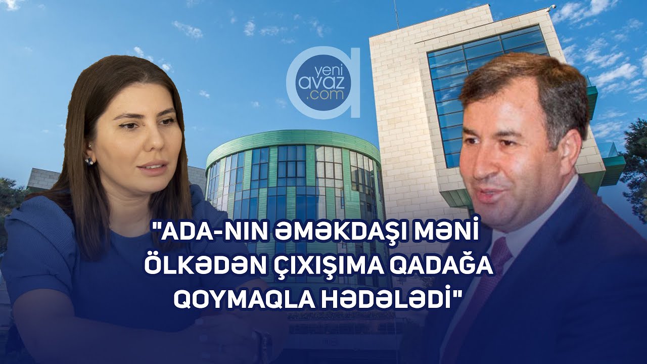 ADA Universiteti ilə həkim arasında qalmaqal: "Məni hədələdilər..." - VİDEO