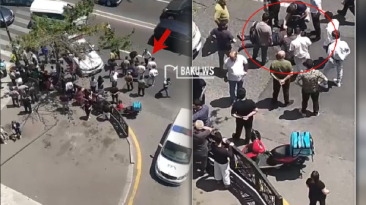 Bakıda arzuolunmaz hadisə baş verdi: Yenə də odur... - VİDEO
