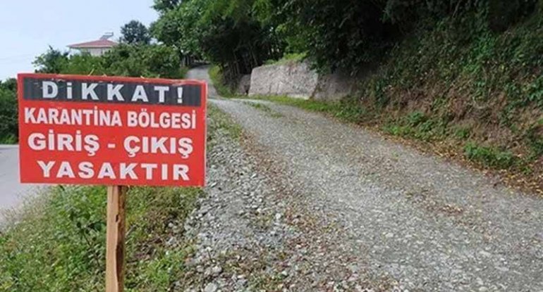 Türkiyədə 90 kənd karantinə alındı