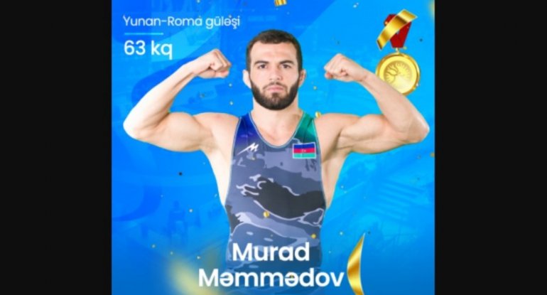 Azərbaycan güləşçisi reytinq turnirində qızıl medal qazanıb