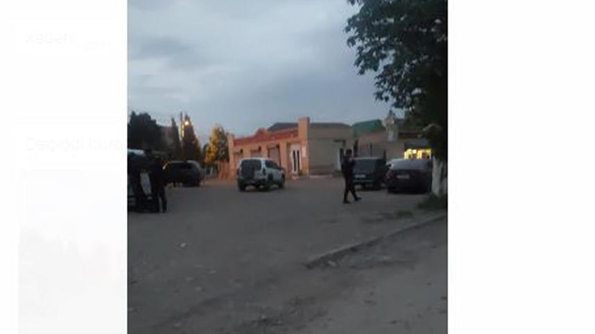 Gəncədə kafeyə qumbara atılıb - FOTO