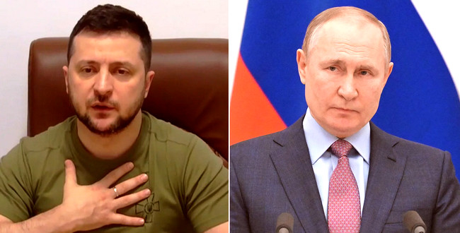 “Şərtlərimi qəbul etsə, danışa bilərik”: Zelenskidən Putin açıqlaması