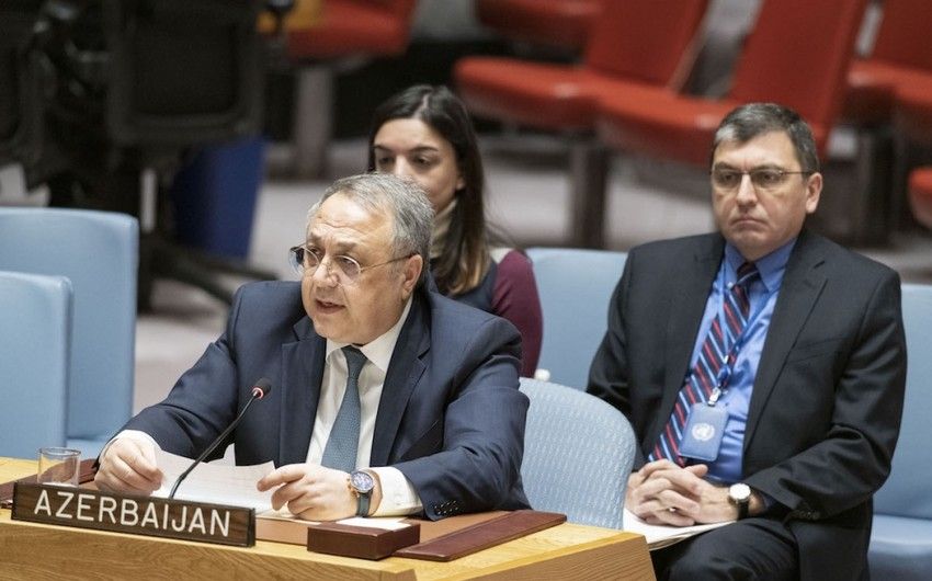 Yaşar Əliyev: "Ermənistan nümayəndəsinin iddialarını qətiyyətlə rədd edirik"