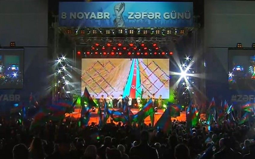 Bakıda Zəfər konserti keçirilir - CANLI