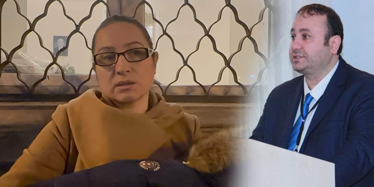 Fransa ermənilərinin şərlədiyi türk iş adamının xanımı Mehriban Əliyevaya üz tutdu - VİDEO
