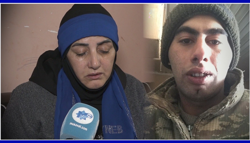 “Balalarım fitrə paltarları ilə böyüyüblər” – Əsir əsgərin anası: VİDEO