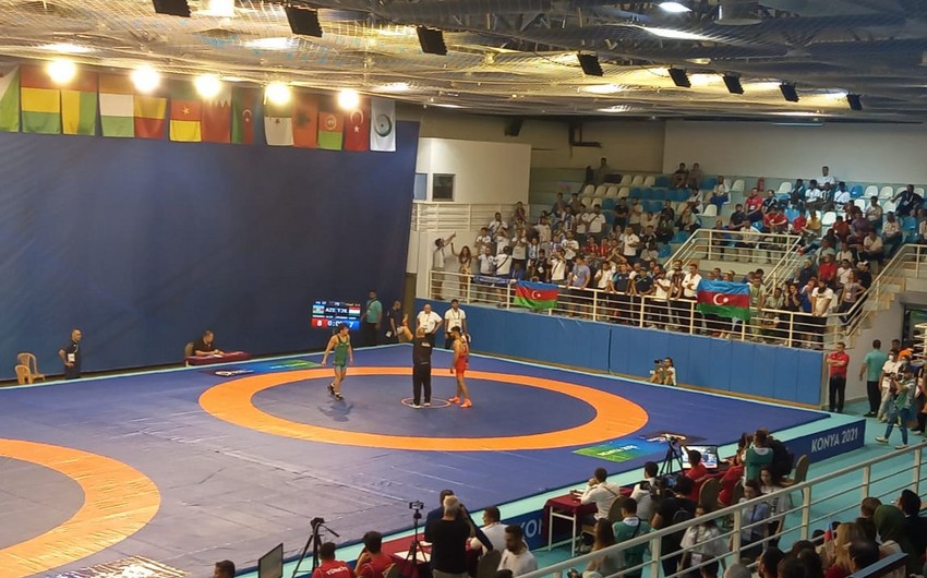 Azərbaycanın daha bir güləşçisi İslamiadada qızıl medal qazanıb