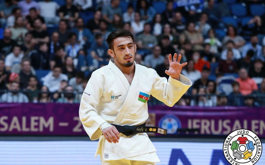 Böyük Dəbilqə: Azərbaycan cüdoçusu qızıI medal qazanıb - YENİLƏNİB 