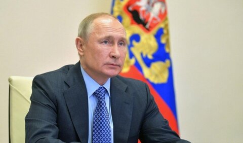 Putin Təhlükəsizlik Şurasının daimi üzvləri ilə antiterror tədbirlərini müzakirə edib