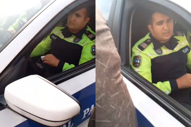 DİN-dən polislərə “sizi reklam edim, siz də görün” deyən qadına CAVAB - VİDEO