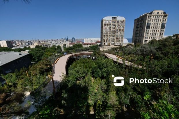 Piknik məkanı, möhtəşəm fəvvarə, uşaqlar üçün attraksionlar - “Çəmbərəkənd” parkından FOTOREPORTAJ