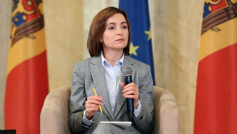 Maya Sandu Mixail Saakaşvilinin xaricə müalicəyə getməsini dəstəklədi 