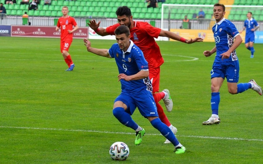 Azərbaycan millisi səfərdə Moldovaya qalib gəlib