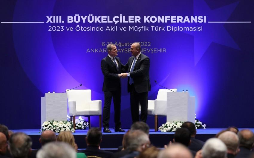 “Dost da, düşmən də bilsin ki, can Azərbaycan heç vaxt tək deyil” - Çavuşoğlu