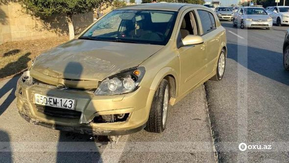 Bakı-Sumqayıt yolunda zəncirvari qəza: Beş avtomobil əzildi - FOTO