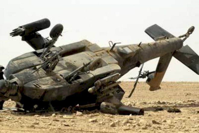 Rusiya hərbi helikopteri qəzaya uğradı  - Ölənlər var