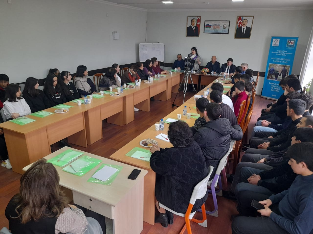 “DƏYƏRLƏRİMİZƏ SAHİB ÇIXAQ!” - Gənclər təşkilatı eyniadlı layihənin icrasına başladı - FOTOLAR