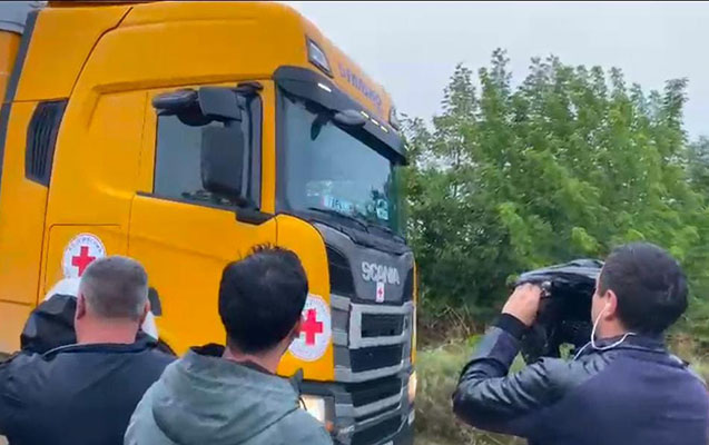 Ağdam - Xankəndi yolu açıldı - Tarixi an + Video