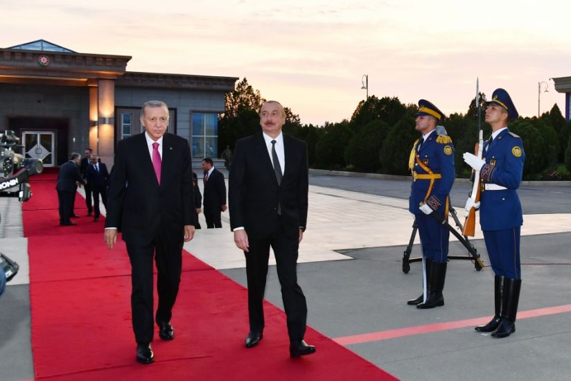Türkiyə Prezidenti Rəcəb Tayyib Ərdoğanın Azərbaycana rəsmi səfəri başa çatdı