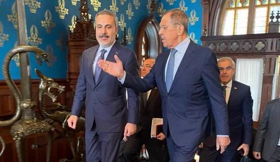 Fidanla Lavrov arasında görüş başladı