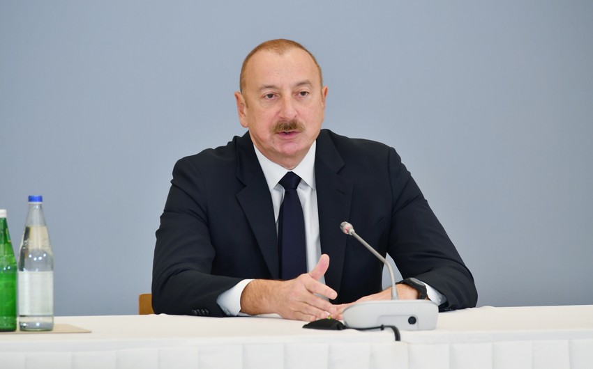 İlham Əliyevdən Qarabağ erməniləri barədə açıqlama