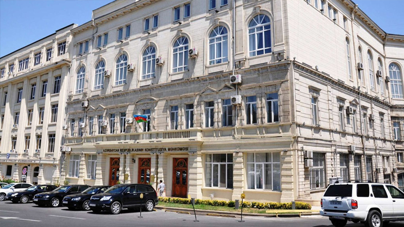 Konstitusiya Məhkəməsi Plenumunun prezident seçkiləri ilə bağlı iclası keçirilir