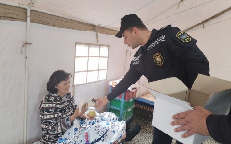 FHN Qarabağın erməniəsilli əhalisi üçün çadırlar qurdu - FOTO